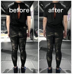 ピラティス美尻BeforeAfter
